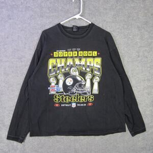 Pittsburgh Steelers Shirt Mens XL NFL Football Super Bowl Champs 2006